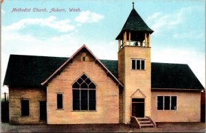 Postcard Methodist Church in Auburn, Washington