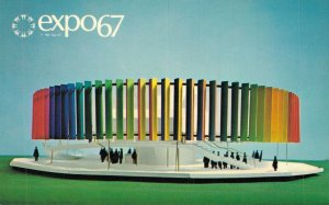 Canada Montreal Expo 67 The Kaleidoscope Pavilion Vintage Postcard 08.10