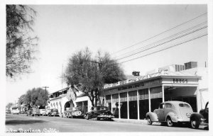 RPPC PALM SPRINGS CALIFORNIA REAL PHOTO POSTCARD (1940s)