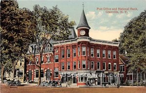 Post Office & National Bank - Granville, New York NY  