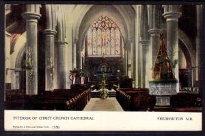 Interior of Christ Church Cathedral,Fredericton,NB,Canada