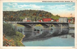 Bridge Across Allegheny River Warren, Pennsylvania PA s 