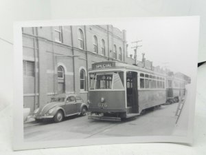 Vintage Photo Tram 676 at Malvern Depot Victoria Australia August 1969