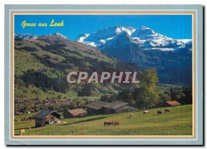 Modern Postcard Gruss aus Lenk