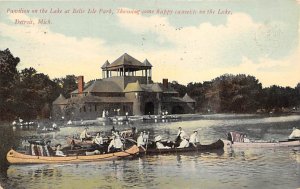 Pavilion On The Lake At Belle Isle Park Detroit MI 