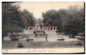 Old Postcard Dijon Square Darcy