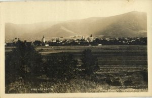 czech, FRENŠTÁT pod Radhoštěm, Panorama (1930s) RPPC Postcard (1)