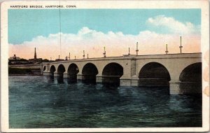 Connecticut Hartford The Hartford Bridge 1924