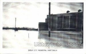 Minicipal Auditorium Flood 1952 - Sioux City, Iowa IA