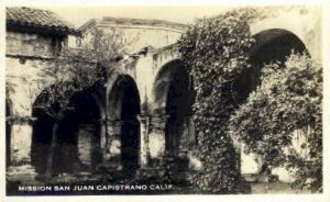 Real Photo, Mission - San Juan Capistrano, California CA  