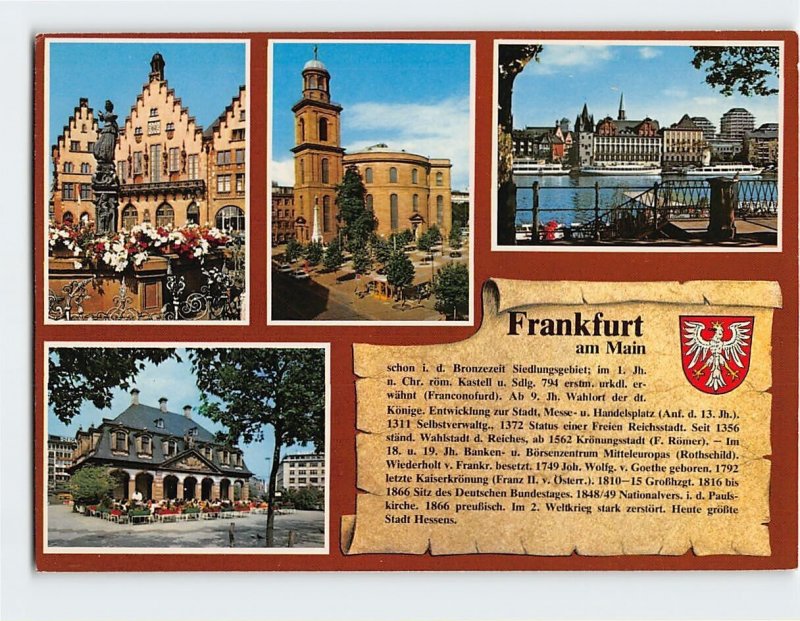 Postcard Frankfurt, Germany