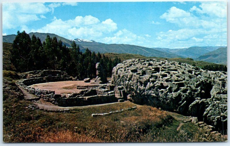 Postcard - K'enco Inca Amphitheatre - Cusco, Peru