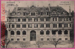 ak1993 - France - VINTAGE POSTCARD - Strassburg - 1906  BANK