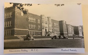 1930s Moorehead College MTC Administration Building KY Kentucky Photo Postcard