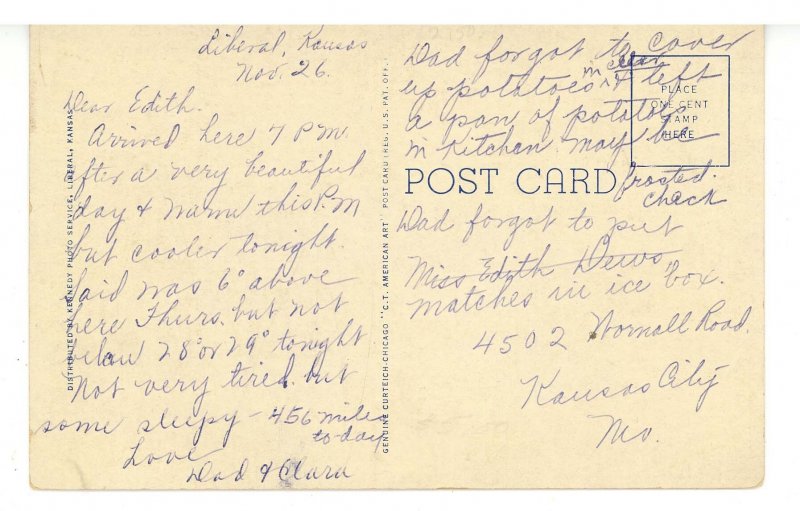 KS - Liberal. Kansas Avenue