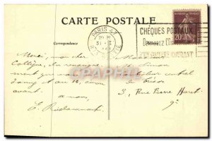 Old Postcard Paris Montmartre Church St Pierre