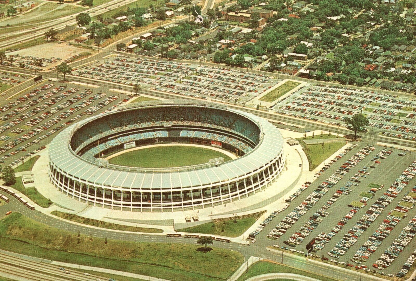 Atlanta Stadium postcard