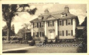 Longfellow's Home - Cambridge, Massachusetts MA  