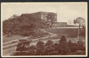 Nottinghamshire Postcard - Nottingham Castle   W663