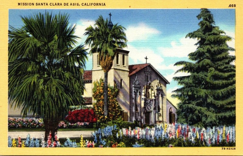 California Mission Santa Clara de Asis Founded 1777