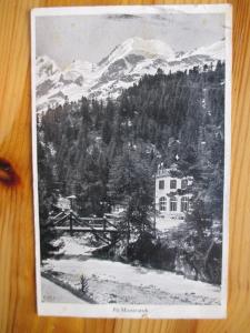 Vintage Switzerland Photo Postcard - Hotel Morteratsch - See Reverse  (ZZ110)