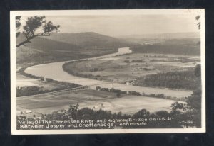 RPPC JASPER & CHATTANOOGA TENNESSEE RIVER VALLEY VINTAGE REAL PHOTO POSTCARD