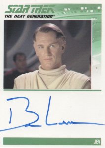 Ben Lemon as Jev Star Trek Hand Signed Autograph Card