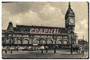 Old Postcard Paris and Mervelles Gare de Lyon