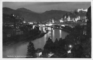 B23486 Salzburg bei Scheinwerfer  austria real photo