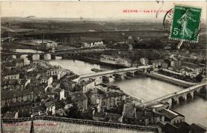 CPA BEZIERS - Vue a Vol d'oiseau (518882)