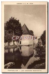 Pontarlier Old Postcard The ancient walls