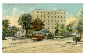 ME - Augusta. Augusta House from the Square