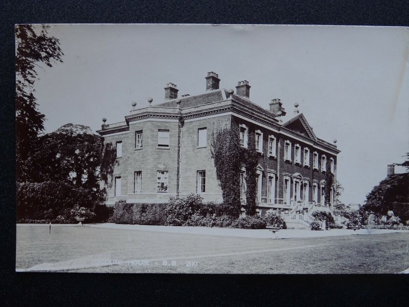 Oxfordshire / Northamptonshire ?Chipping Warden EDGCOTE HOUSE c1904 RP Postcard