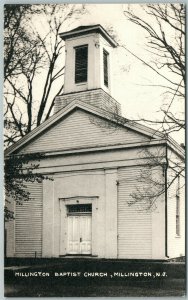 MILLINGTON NJ BAPTIST CHURCH VINTAGE POSTCARD