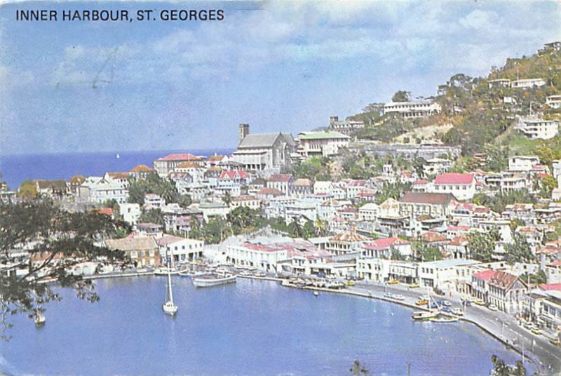 Inner Harbour St. George's Grenada 1980 