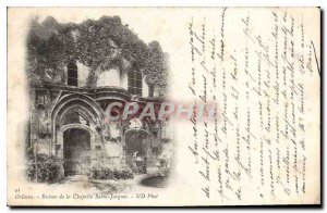 Postcard Old Orleans Chapel Ruins Saint Jacquess