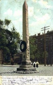 Paulus Hook Monument in Jersey City, New Jersey