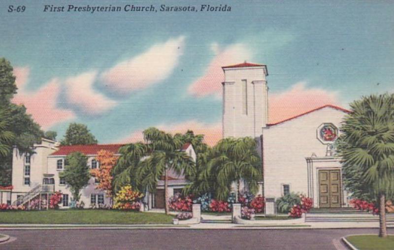 Florida Sarasota First Presbyterian Church 1962