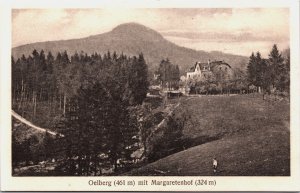 Germany Oelberg Mit Margaretenhof Vintage Postcard C064