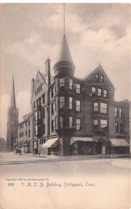 Postcard YMCA Building Bridgeport CT