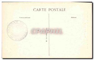 Postcard Old House porch Fougeres National Street and Church of St Leonard Ch...