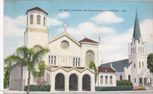 Florida West Palm Beach St Ann's Church 1940