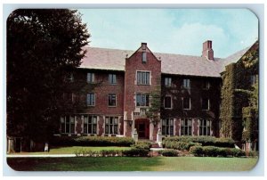 c1960's Lucina Halls Buildings Ball State College Muncie Indiana IN Postcard 