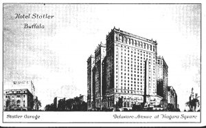 New York Buffalo Hotel Satler and Statler Garage