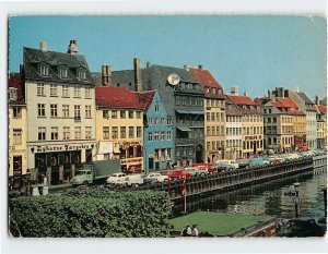 Postcard Nyhaven, Copenhagen, Denmark