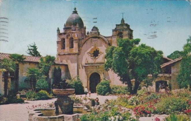 California Carmel Mission San Carlos Borromeo 1954