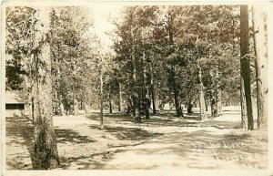 Canada, Okanaqan Falls, RPPC, B.C., Sraha Lake Camp