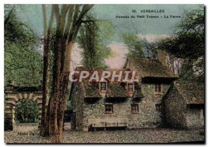 Postcard Old Versailles Hameau Du Petit Trianon The farm