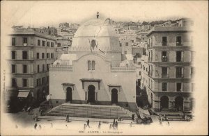 Alger Algeria Jewish Synagogue Judaica c1910 Postcard