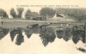 Artificial Lake Pond Lillie's C-1905 Fairmont Philadelphia Pennsylvania 10259